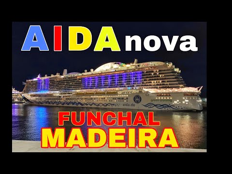 Cruise ship trip with aidanova to Funchal Madeira portugal