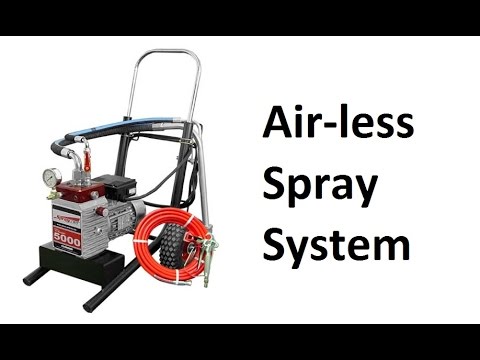 How to Set-up an Airless Spray-gun