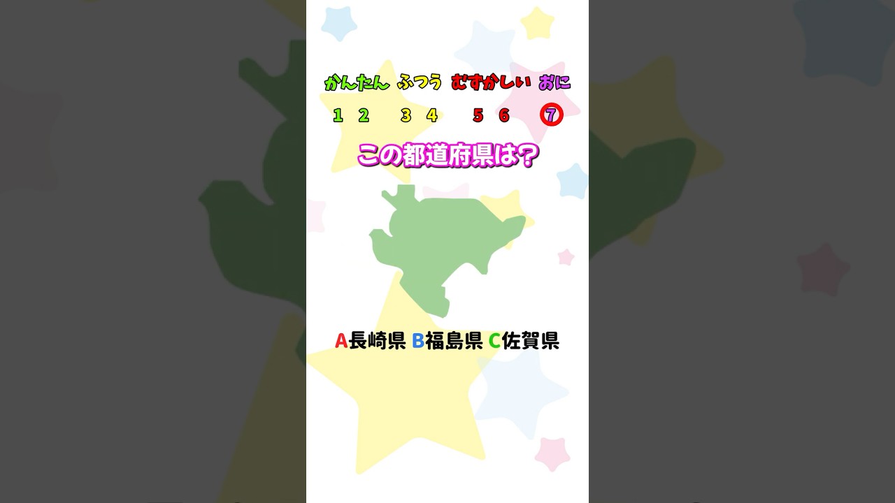 都道府県クイズ#shorts #県名