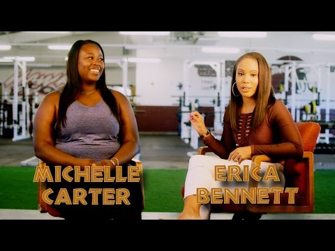 MICHELLE CARTER SHOT PUT GOLD MEDALIST BEHIND THE STAR CREATIVE ENHANCING FILMS