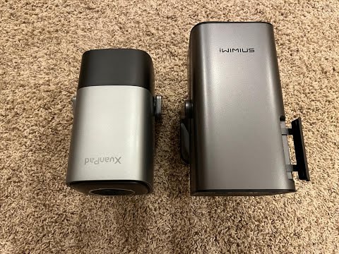 Xuanpad vs iWIMIUS Mini Projector Comparison  - LX