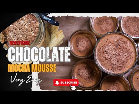 Chocolate Mocha Mousse | Perfect Mocha Mousse | Chocolate Coffee Dessert ​⁠@Tulikaslifestyle