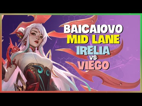 Baicaiovo Unleashes UNSTOPPABLE Irelia Mid Lane! Challenger Masterclass (Engsub)