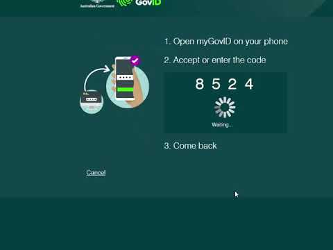 Connecting mygov to LodgeiT Videoguide