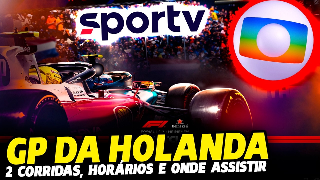 🚨RACEWEEK: HORÁRIOS E ONDE ASSISTIR AO GP DA HOLANDA COM 2 CORRIDAS E 2 CLASSIFICAÇÕES| FÓRMULA 1