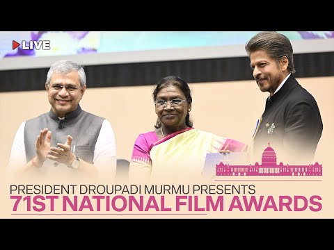 President Droupadi Murmu presents 71st National Film Awards at Vigyan Bhavan, New Delhi