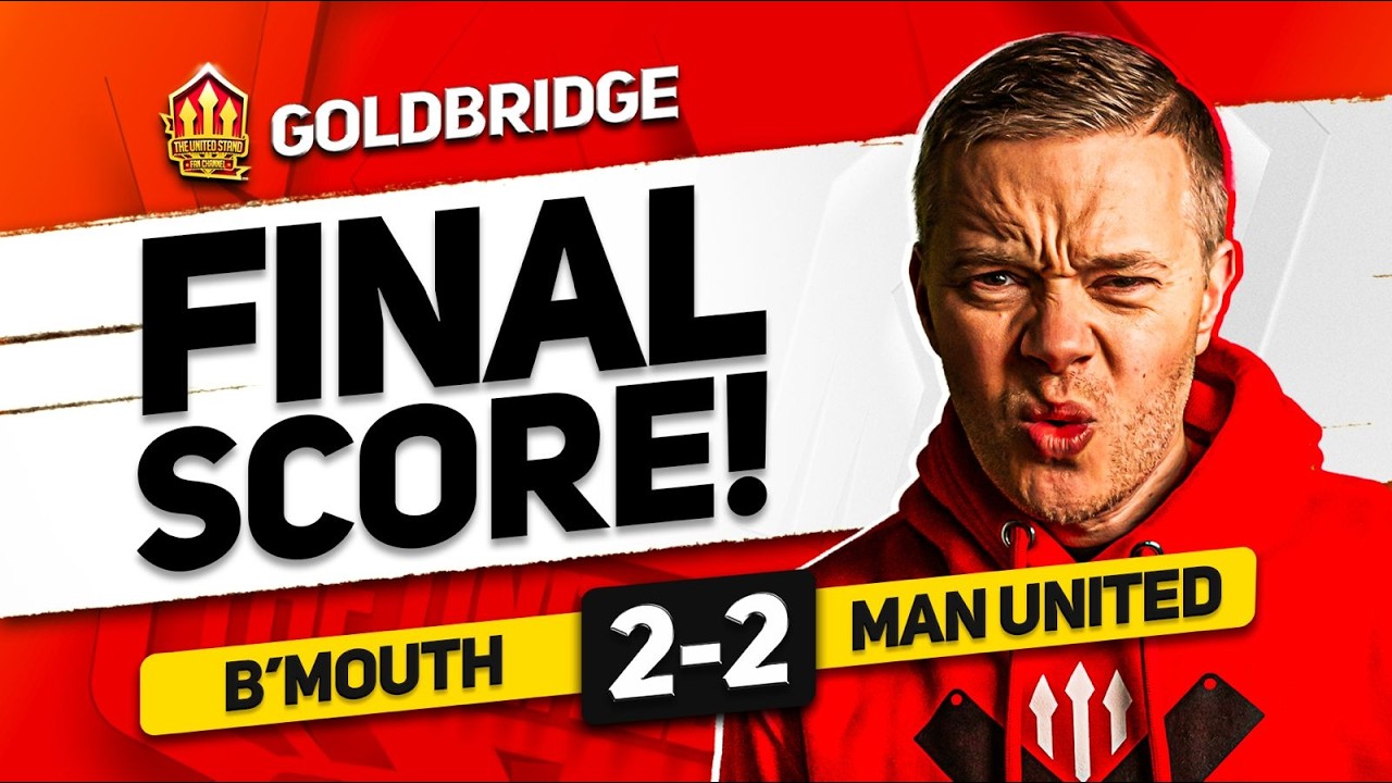 DISGRACE! Man United 2-2 Bournemouth MATCH REACTION!