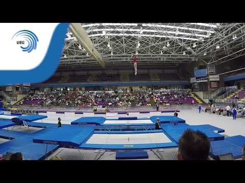 Kat DRISCOLL (GBR) - 2016 Trampoline Europeans, bronze medallist