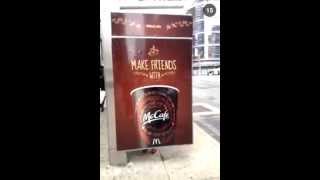 McDonald's McCafe Free Coffee Promotion on Snapchat