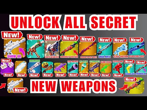How to get every secret in 1v1 with every gun snow assault rifle 1v1 with every gun
