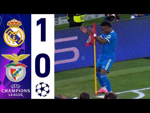 Real Madrid 1-0 Benfica | Resumen y Gol | Champions League 2026