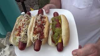 All American Hotdogs On Park Model Grill  #BringOnSummer2021