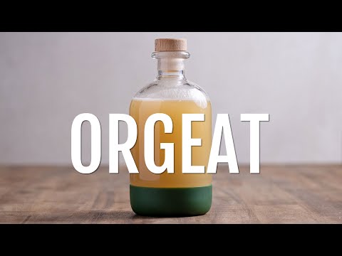 The NEW way to make orgeat