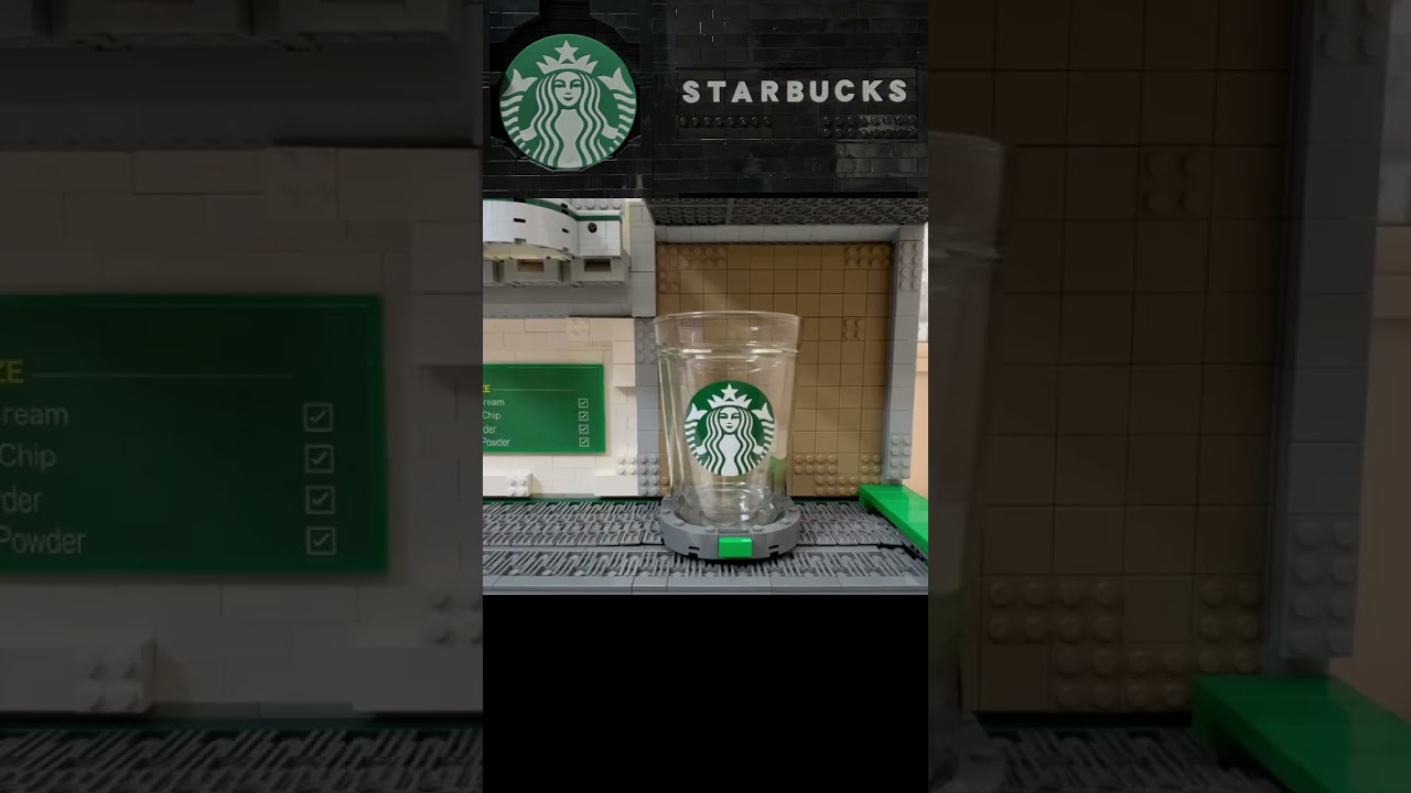 レゴでスタバ！LEGO Starbucks!