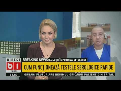 STIRI B1 ORA 12.00 DIN 27 MARTIE 2020.  TATARU: NE ASTEAPTA SAPTAMANI FOARTE GRELE.