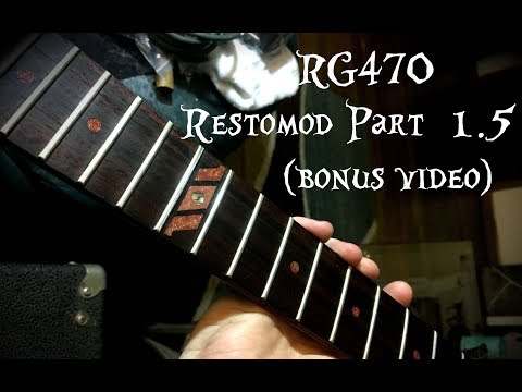Making a Copper Flake Inlay: RG470 Bonus Video