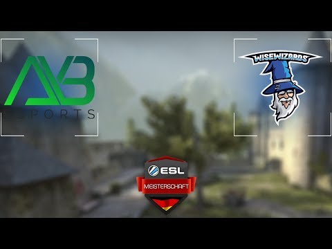 ESL MEISTERSCHAFT CS:GO FRÜHLING 2018 - Division 2 - AYB Esports vs. WiseWizards [1/2]