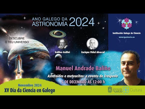 Vídeo: Asteroides e meteoritos: o evento de Traspena