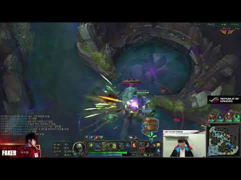 Faker - Urgot Top - 8.22 - Full Game - LOL # 86