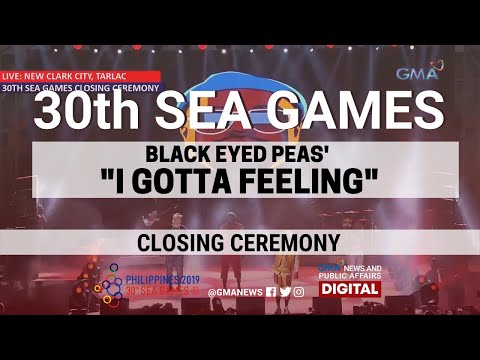 SEA Games 2019 - Closing Ceremony - Black Eyed Peas' "I Gotta Feeling" | GMA Integrated News