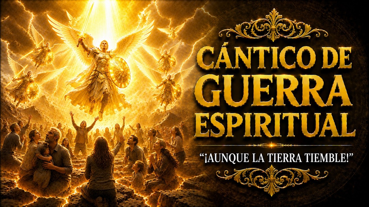 🔥 ¡AUNQUE LA TIERRA TIEMBLE, NO TEMERÁS! Cántico de Guerra Espiritual | Salmo 46:1