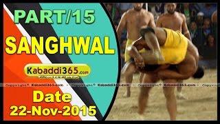 (13) Sanghwal ( Jalanhar) Kabaddi Tournament 22 Nov 2015