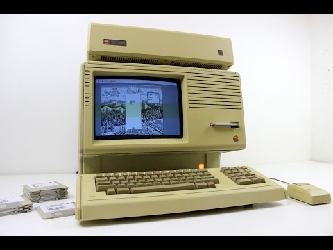 Apple Lisa 2/5 booting into LOS and MacWorks XL