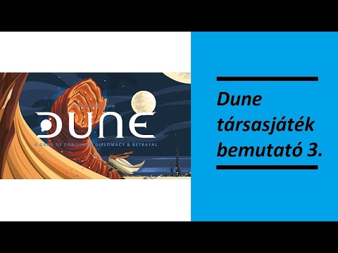 Dune társasjáték bemutatója 3. - Vékony Áron