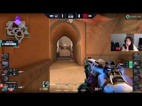 kyedae react on 100t hiko's smart move ob SEN vs 100T