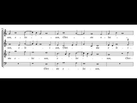 Gombert: Missa Beati omnes - Kyrie - Beauty Farm