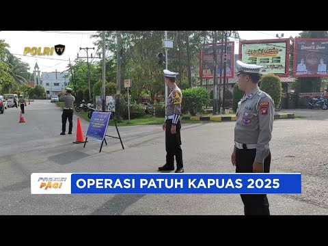 POLRES SANGGAU TINDAK PELANGGAR MUATAN SAAT OPERASI PATUH KAPUAS 2025