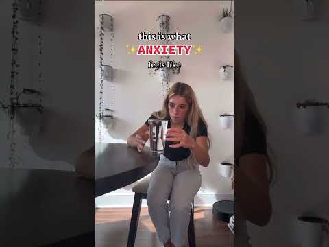 this is what anxiety feels like #shorts #adhd #anxiety