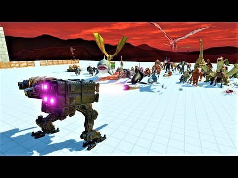 New update B.O.S.S vs every factions animal revolt battle simulator