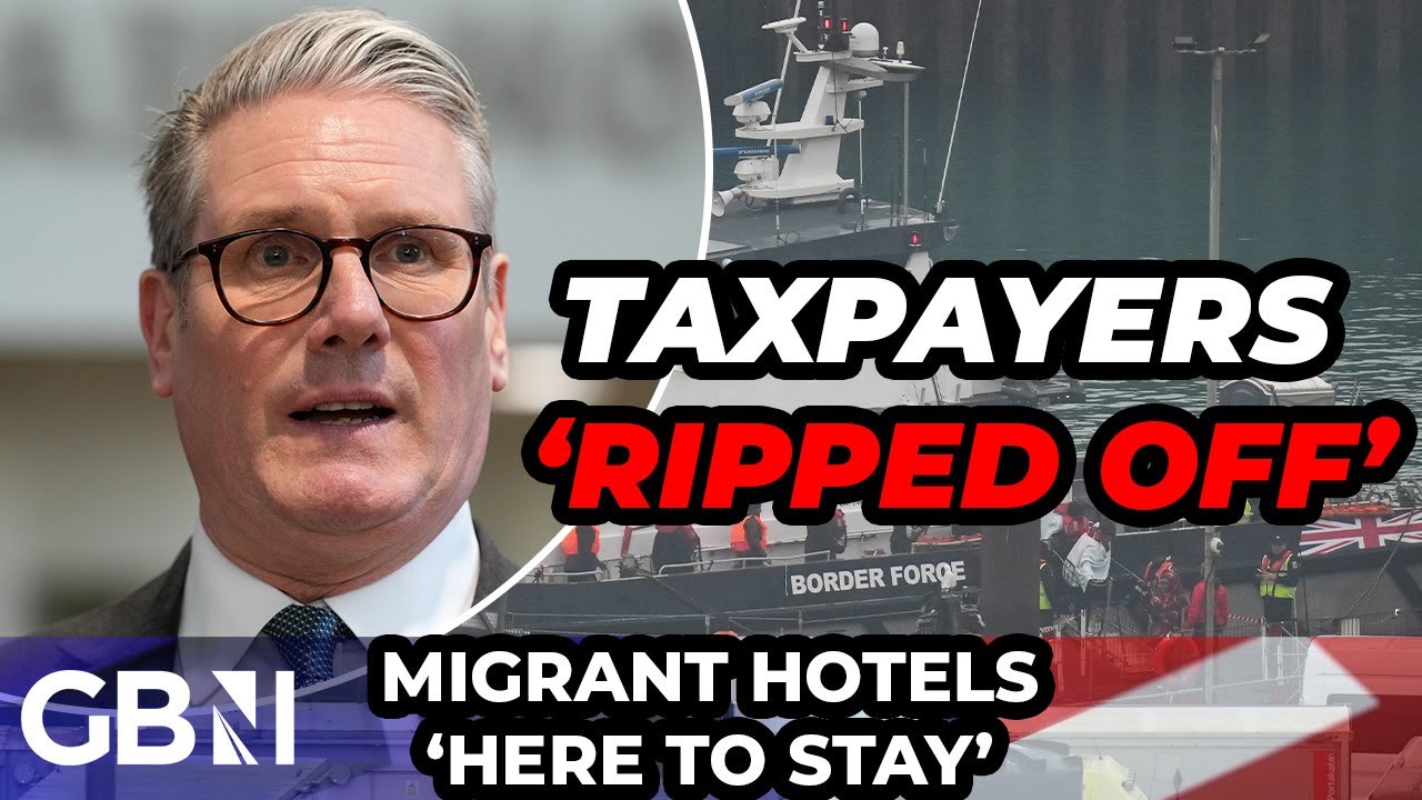 Taxpayers being 'RIPPED OFF' as Labour confirm migrant hotels will be STAYING 'for years'