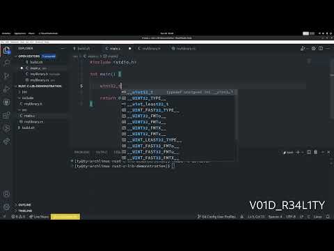 Integrating Rust into your C projects