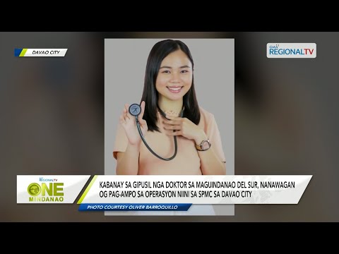 One Mindanao: Duha sa 3 ka suspek sa pagpamusil sa doctor sa Maguindanao Del Sur, mi-surrender