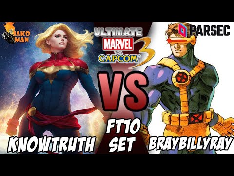 UMVC3 Parsec FT10 Set - KnowTruth VS BRayBillyRay (UMVC3 Mods Palette Swap)