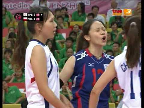 WGP 2012 Women's volleyball Poland - Chinese Taipei part 6/6