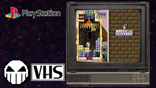 Tetris Plus (PS1) VHS Recorded Clips