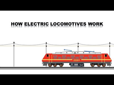 How an electric locomotive works...