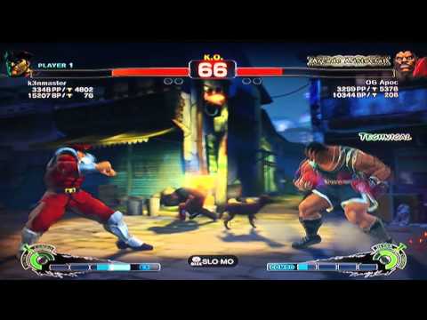 SSF4AE OG Apoc (Balrog) vs K3nmaster (M. Bison)
