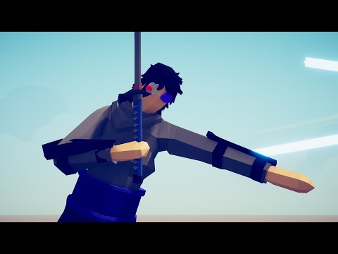 SASUKE vs EVERY UNIT - Totally Accurate Battle Simulator TABS