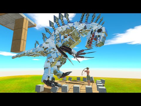 WORKSHOP UNITS ATTACKS THE ARCHER TOWER | Animal Revolt Battle Simulator