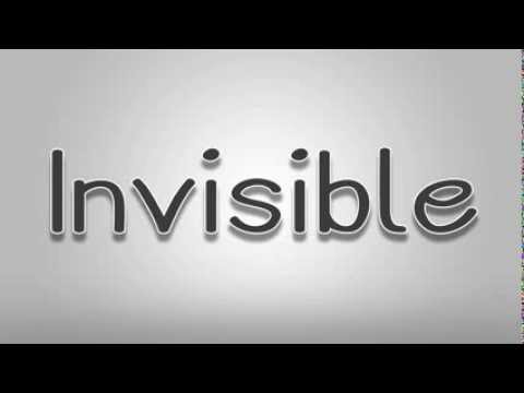 Invisible ~ Hunter Hayes ~ Lyrics
