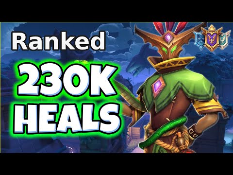 230k Healing MALDAMBA Gameplay (Spirit's Chosen) Paladins Ranked