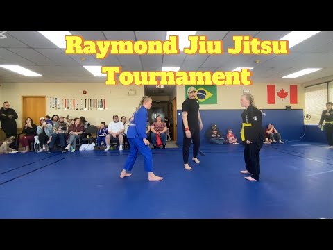 Rory King vs Annabelle Kozak | BJJ Match Yellow vs Grey belt at Raymond Martial Arts Tournament 🥋🔥