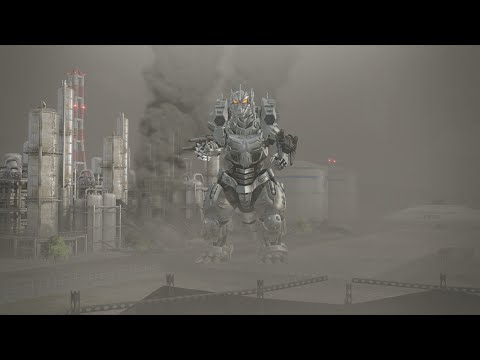 GODZILLA PS4 Type-3 Kiryu Defend Hard Walkthrough