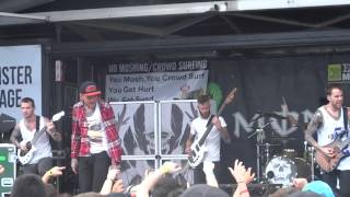 Chelsea Grin - Angels Shall Sin, Demons Shall Pray Live @ Warped Tour 2014 Ventura