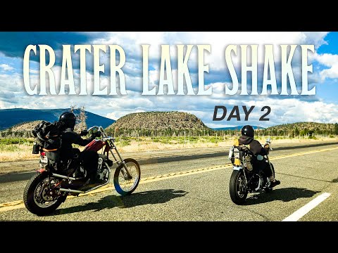 Riding Choppers to Crater Lake, Oregon (DAY 2)