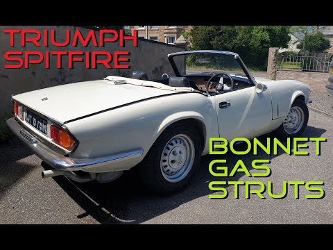 Triumph Spitfire | Amateur Restoration | Bonnet Gas Struts